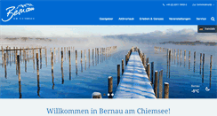 Desktop Screenshot of bernau-am-chiemsee.de