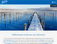 Tablet Screenshot of bernau-am-chiemsee.de